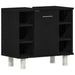 Set de mobilier pentru baie 3 pcs Negru 30 x 30 x 99,5 cm - WALTI WALTI