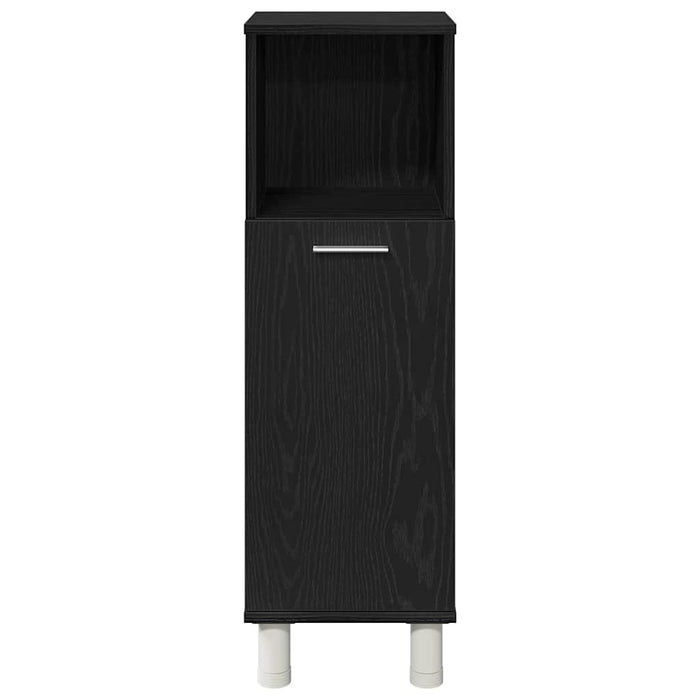 Set de mobilier pentru baie 3 pcs Negru 30 x 30 x 99,5 cm - WALTI WALTI