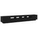 Set comodă TV 3 pcs Negru 260 x 35 x 40 cm Lemn compozit - WALTI WALTI