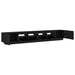 Set comodă TV 3 pcs Negru 260 x 35 x 40 cm Lemn compozit - WALTI WALTI