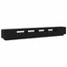 Set comodă TV 3 pcs Negru 300 x 35 x 40 cm Lemn compozit - WALTI WALTI