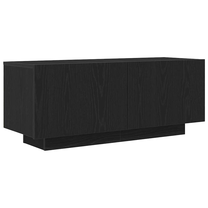 Set comodă TV 3 pcs Negru 300 x 35 x 40 cm Lemn compozit - WALTI WALTI