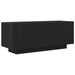 Set comodă TV 3 pcs Negru 300 x 35 x 40 cm Lemn compozit - WALTI WALTI