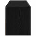 Dulap de noapte Stejar Negru 60 x 35 x 40 cm Lemn compozit - WALTI WALTI