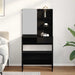 Set de Dressing cu sertar 2 pcs Stejar Negru Lemn compozit - WALTI WALTI