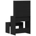 Set de Dressing cu sertar 2 pcs Stejar Negru Lemn compozit - WALTI WALTI