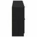 Bufet 2 pcs Stejar Negru 60 x 30 x 70 cm Lemn compozit - WALTI WALTI