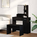 Set de Dressing cu sertar 2 pcs Stejar Negru Lemn compozit - WALTI WALTI