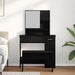 Set de Dressing cu sertar 2 pcs Stejar Negru Lemn compozit - WALTI WALTI