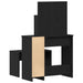 Set de Dressing cu sertar 2 pcs Stejar Negru Lemn compozit - WALTI WALTI