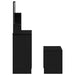Set de Dressing cu sertar 2 pcs Stejar Negru Lemn compozit - WALTI WALTI