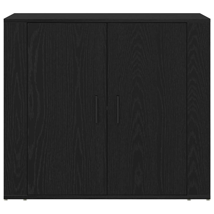 Bufet cu sertar Stejar Negru 240 x 33 x 70 cm Lemn compozit - WALTI WALTI