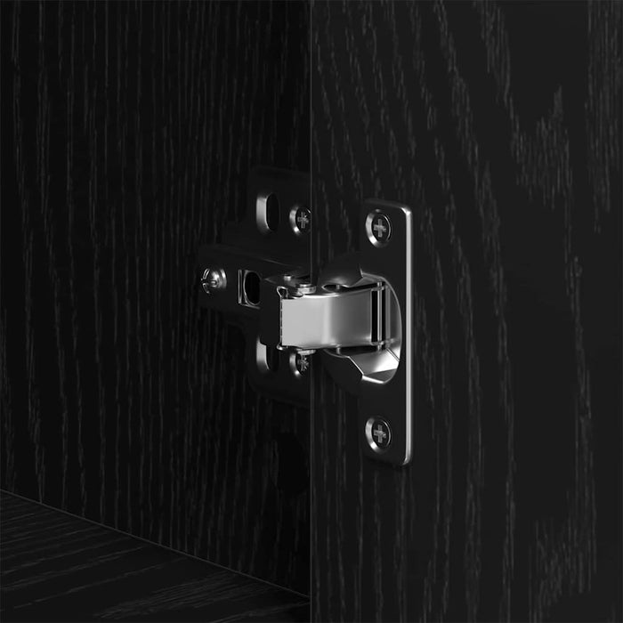 Bufet cu sertar Stejar Negru 240 x 33 x 70 cm Lemn compozit - WALTI WALTI