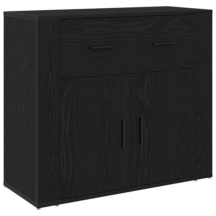Bufet cu sertar Stejar Negru 240 x 33 x 70 cm Lemn compozit - WALTI WALTI