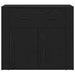 Bufet cu sertar Stejar Negru 240 x 33 x 70 cm Lemn compozit - WALTI WALTI