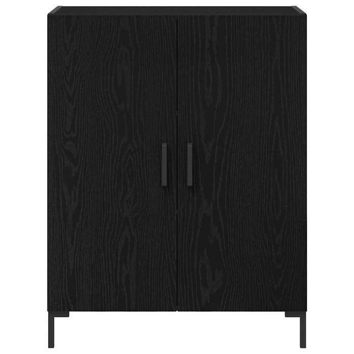 bufet vidaXL Stejar Negru 69.5x34x180 cm Lemn Prelucrat - WALTI WALTI
