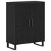 Bufet 2 pcs Stejar Negru Lemn compozit - WALTI WALTI