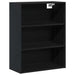 Bufet 2 pcs Stejar Negru Lemn compozit - WALTI WALTI
