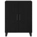 Bufet 2 pcs Stejar Negru Lemn compozit - WALTI WALTI
