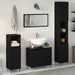 Set de mobilier pentru baie 3 buc. Stejar Negru - WALTI WALTI