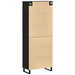 Bufet 2 pcs Stejar negru 69,5 x 34 x 180 cm - WALTI WALTI