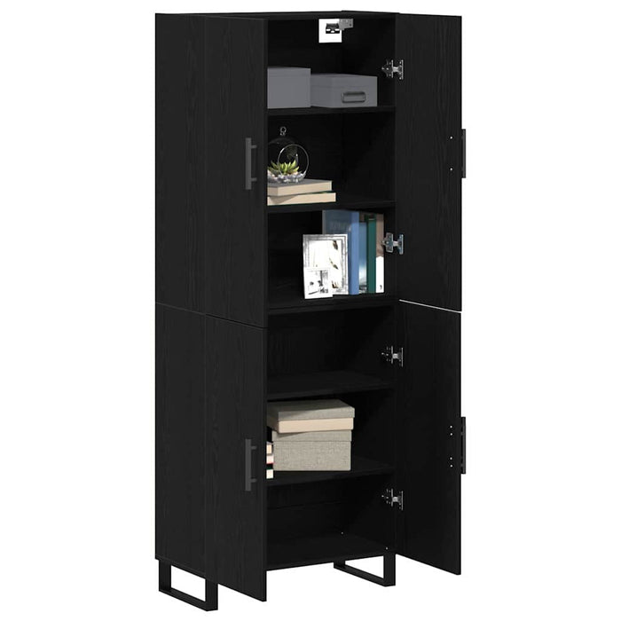 Bufet 2 pcs Stejar negru 69,5 x 34 x 180 cm - WALTI WALTI