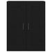 Bufet Stejar Negru 69,5 x 34 x 180 cm Lemn compozit - WALTI WALTI