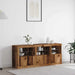 Bufet LED Lemn vechi 162 x 37 x 67 cm Lemn compozit - WALTI WALTI