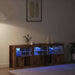 Bufet LED Lemn Vechi 181 x 37 x 67 cm Lemn compozit - WALTI WALTI