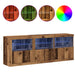 Bufet LED Lemn Vechi 181 x 37 x 67 cm Lemn compozit - WALTI WALTI