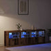 Bufet LED Lemn vechi 202 x 37 x 67 cm Lemn compozit - WALTI WALTI