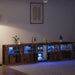 Bufet LED Lemn vechi 283 x 37 x 67 cm Lemn compozit - WALTI WALTI