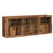 Bufet LED Lemn vechi 181,5 x 37 x 67 cm Lemn compozit - WALTI WALTI