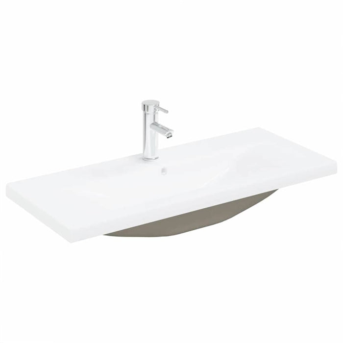 Dulap pentru Chiuveta de Baie cu sertar 3 pcs Stejar Negru WALTI