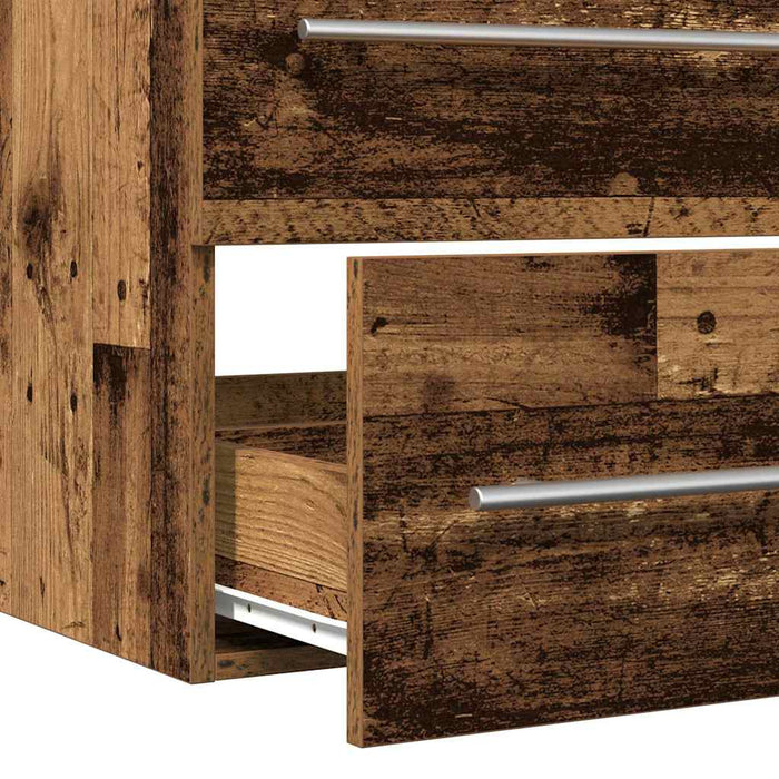 Dulap pentru Chiuveta de Baie Lemn vechi 80 x 38.5 x 48 cm - WALTI WALTI