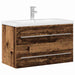 Dulap pentru Chiuveta de Baie Lemn vechi 80 x 38.5 x 48 cm - WALTI WALTI