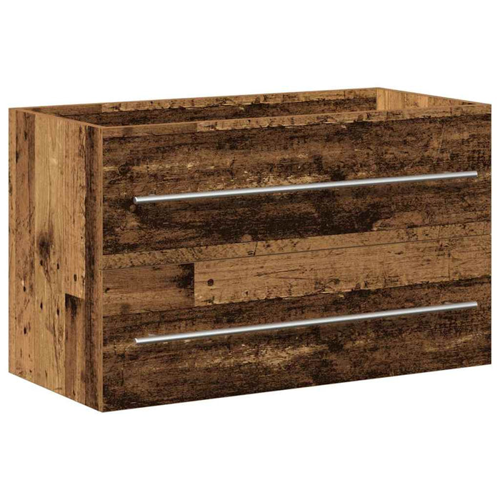 Dulap pentru Chiuveta de Baie Lemn vechi 80 x 38.5 x 48 cm - WALTI WALTI