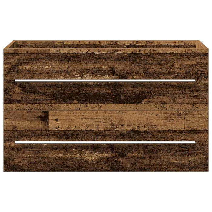 Dulap pentru Chiuveta de Baie Lemn vechi 80 x 38.5 x 48 cm - WALTI WALTI