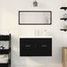 Dulap de chiuvetă Stejar Negru 90 x 38.5 x 46 cm Lemn compozit - WALTI WALTI