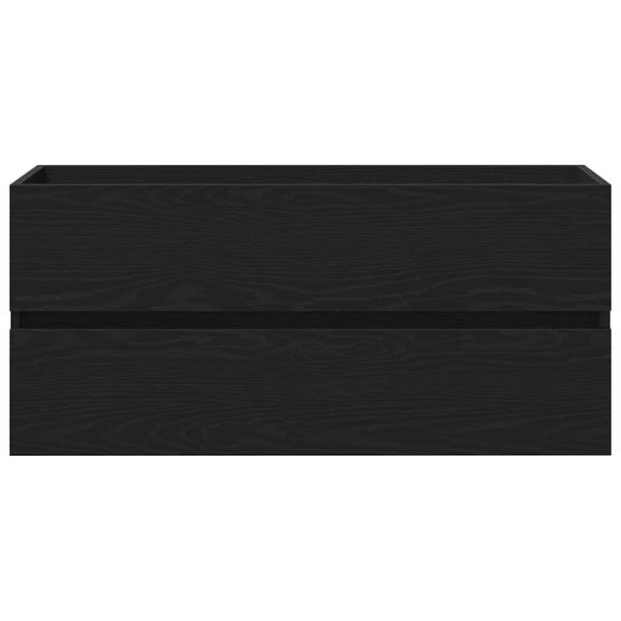 Dulap cu Chiuvetă Stejar negru 100 x 39 x 62 cm Lemn compozit - WALTI WALTI