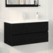 Dulap cu Chiuvetă Stejar negru 90 x 39 x 62 cm Lemn compozit - WALTI WALTI