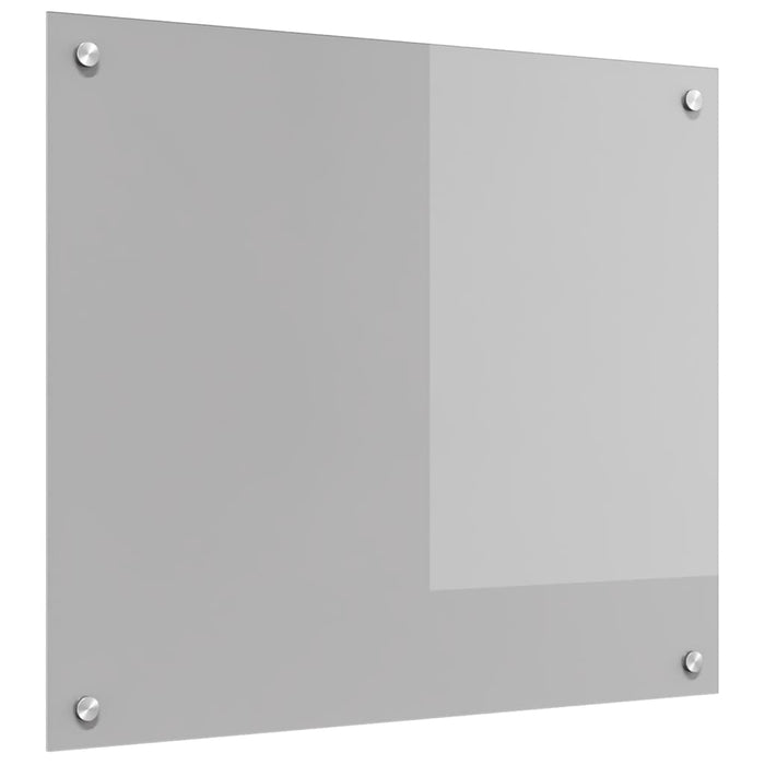 Panou de bucătărie Gri deschis 70 x 60 cm sticlă securizată - WALTI WALTI