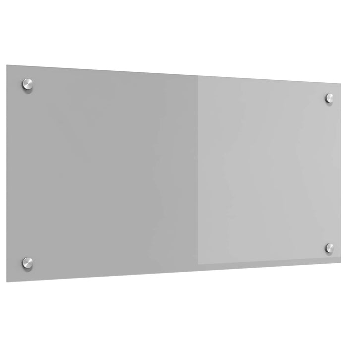Spate de bucătărie Gri deschis 80 x 40 cm sticlă securizată - WALTI WALTI