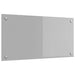 Spate de bucătărie Gri deschis 80 x 40 cm sticlă securizată - WALTI WALTI
