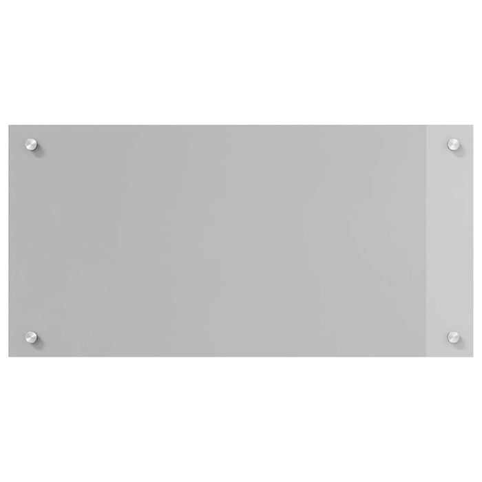 Spate de bucătărie Gri deschis 80 x 40 cm sticlă securizată - WALTI WALTI