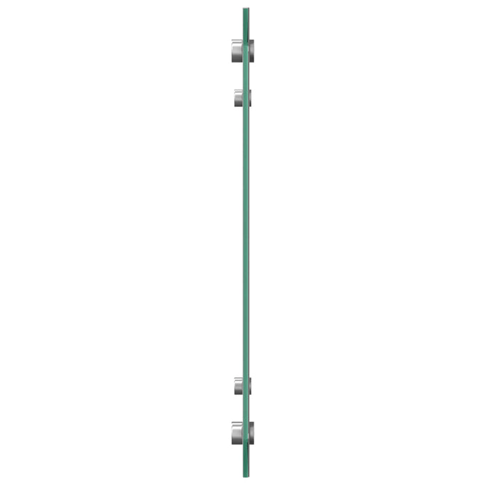Spate de bucătărie Gri deschis 80 x 40 cm sticlă securizată - WALTI WALTI