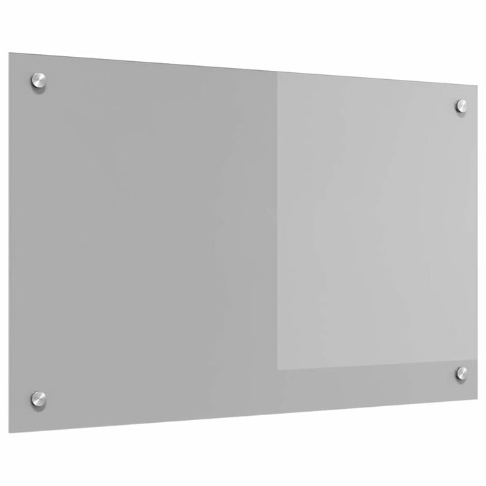 Spate de bucătărie Gri deschis 80 x 50 cm sticlă securizată - WALTI WALTI