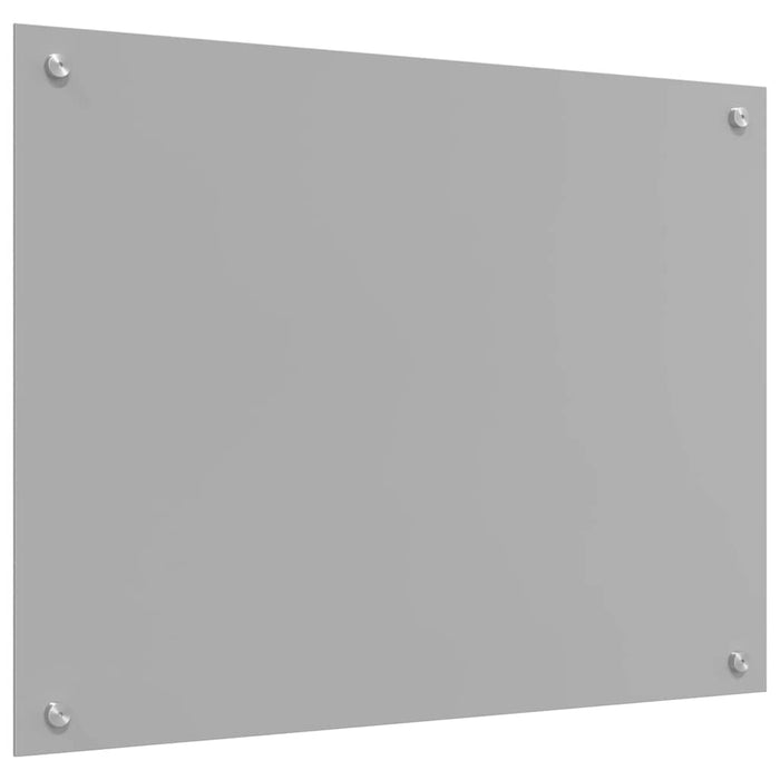 Spate de bucătărie Gri deschis 80 x 50 cm sticlă securizată - WALTI WALTI