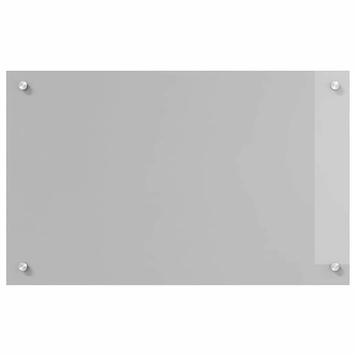 Spate de bucătărie Gri deschis 80 x 50 cm sticlă securizată - WALTI WALTI