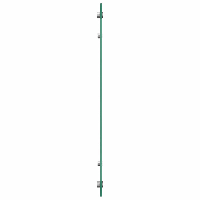 Panou de bucătărie Gri deschis 80 x 60 cm sticlă securizată - WALTI WALTI